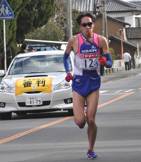 5区・キャプテン秋葉選手